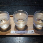 鎌倉 松原庵 - 利酒セット