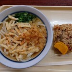 つるまる　南森町店 - 令和5年4月
きざみうどん 330円
鶏めし小 150円