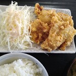 チキンハウス - 唐揚げ定食　¥500