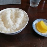 麺屋 玄 - ごはん(中)150円