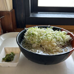 きっちょううどん - 青唐辛子スタンバイ