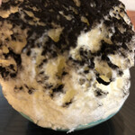 こひる庵 - ブラックココアパウダーがかかってます