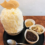 こひる庵 - 普通サイズは圧巻のノッポさんだな♡