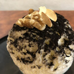 こひる庵 - ナッツをのせてみる　うん！いい感じ！