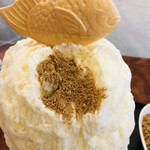 こひる庵 - まずはきなもんでいただく　ミルクときなことシナモン　中々いい組み合わせ♡