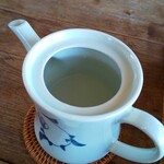 遊の丘 - さらさらタイプの蕎麦湯(R5.4.27撮影)