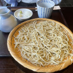 手打蕎麦おかむら - ざる蕎麦大盛1270円