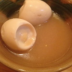 串揚げ屋 三 - 煮玉子