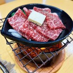 車屋・源氏 - 料理写真:宗谷黒牛の鉄板焼