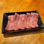Teppan Yakiniku Tarikihongan - ツラミ（ほほ肉）　780円