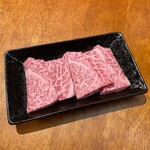 Teppan Yakiniku Tarikihongan - 特選カルビ　1280円