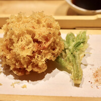 玄水 - 桜海老のかき揚げ 桜海老塩