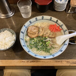 みなみ屋 - みなみ屋ラーメン(大盛)＆めし(小)