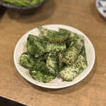 焼き鳥 しょうちゃん - 山芋一瞬のり塩フライ　420円