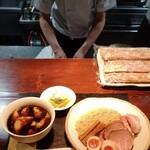 らーめん 鉢ノ葦葉 - 2023 Walker限定 ちゃーしゅーわんたんつけ麺