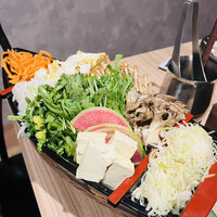 黄金出汁しゃぶと江戸前寿司 肉のあさつ 梅田お初天神店 - 