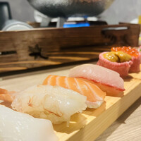 黄金出汁しゃぶと江戸前寿司 肉のあさつ 梅田お初天神店 - 
