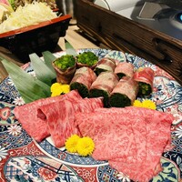 黄金出汁しゃぶと江戸前寿司 肉のあさつ 梅田お初天神店 - 