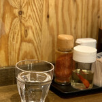 らーめん健心 - お水はセルフで〜す