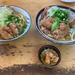 そば屋よしこ - テビチそば大と小