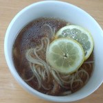 鯛ちくわ食遊館 - 買って帰った　尾道檸檬ラーメン　作ってみました②