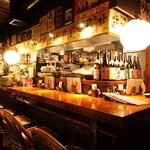 なすび屋 - 【カウンター席】お一人でもお気軽に。