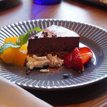 カフェ ゆる～り - ローチョコケーキ