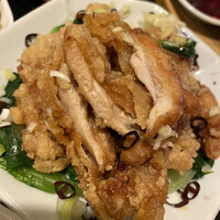 味の中華 羽衣 銀座本店 - 油淋鶏