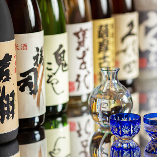 全国の日本酒を取り揃え