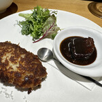 kitchen俊貴 - レアハンバーグ