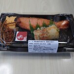 銀座十石 - 明太海苔2段弁当(鮭西京漬け)