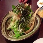 ひより　麦縄本舗　炭焼酒場 - Ｈ25.07　どか盛り薬味冷奴￥３９０