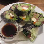 酒肴屋 じじばば - ネギトロの生春巻￥７００