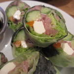 酒肴屋 じじばば - ネギトロとチーズって合うんですね。