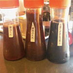 焼肉ほんまもん - タレ3種