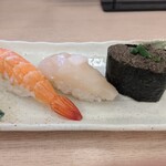 すしざんまい匠 - 海老、ホタテ、蟹味噌