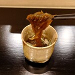 島津 - 沖縄の太水雲と秋田の新物の蓴菜