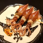 島津 - 藁で燻した富山の蛍烏賊