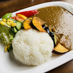 星菓子 - 素揚げされた旬野菜が美味♫