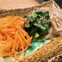 北新地はらみ 法善寺店 - ナムル盛り合わせ♪