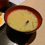 鳥次郎 - 味噌汁
