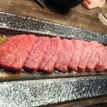 場外焼肉 榮登庵 - 和牛A5ロース1,270円×2