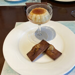 ポンヌフ - プリンとフィナンシェ。