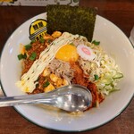 麺屋 まるいち - 汁なし麻婆（ウェーブ麺）