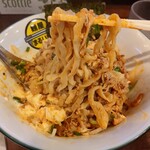 麺屋 まるいち - 混ぜ後