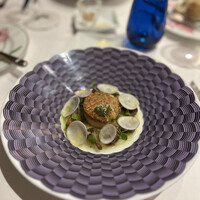 モナリザ 恵比寿店 - 帆立貝の落花生クルート焼き