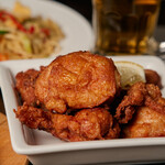 Homemade juicy fried chicken