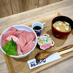 海鮮丼 角島 魚心 - 大満足の大トロ丼　税込1870円
