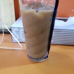 勝楽 - カフェオレをサービスで頂きました。