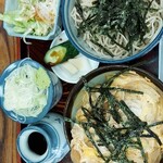 そば処　柳川家 - 肉丼ざる蕎麦セット